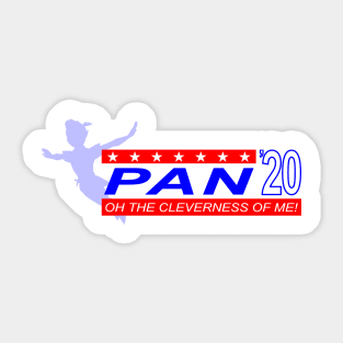 Peter Pan Presidential Campaign Sticker